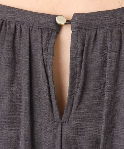 OFUON / オフオン ロング・マキシ丈ワンピース | リネンライクウエスト切り替えワンピース/洗える/WEB限定 | 詳細22