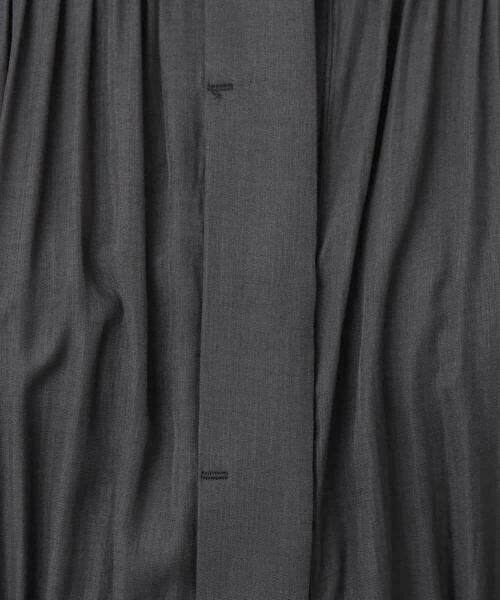 OFUON / オフオン ロング・マキシ丈ワンピース | ギャザーデザインワンピース/洗える/WEB限定 | 詳細25