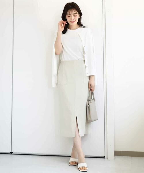 OFUON / オフオン ニット・セーター | カラーニットアンサンブル/UVカット/接触冷感/洗える/WEB限定サイズあり | 詳細11