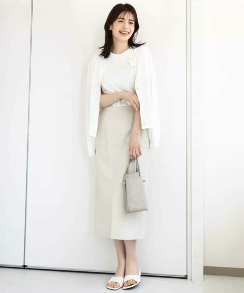 OFUON / オフオン ニット・セーター | カラーニットアンサンブル/UVカット/接触冷感/洗える/WEB限定サイズあり | 詳細12