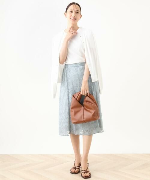 OFUON / オフオン ニット・セーター | カラーニットアンサンブル/UVカット/接触冷感/洗える/WEB限定サイズあり | 詳細14