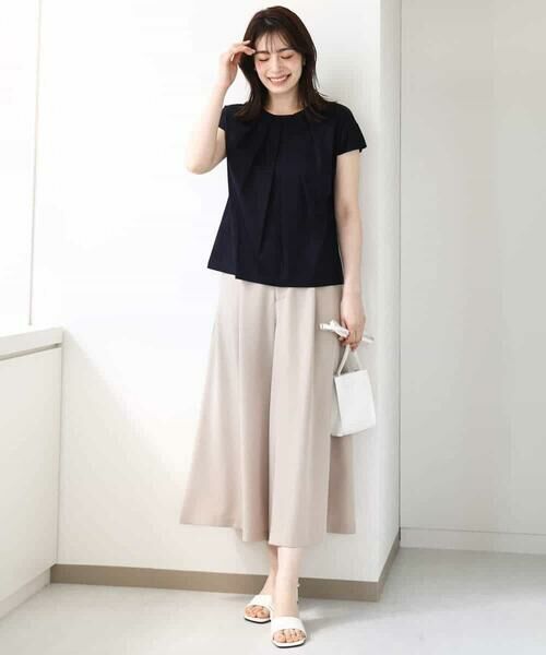 OFUON / オフオン カットソー | コットン天竺カットソー/洗える/WEB限定サイズあり | 詳細13