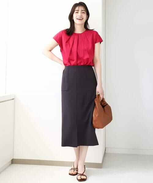 OFUON / オフオン カットソー | コットン天竺カットソー/洗える/WEB限定サイズあり | 詳細2