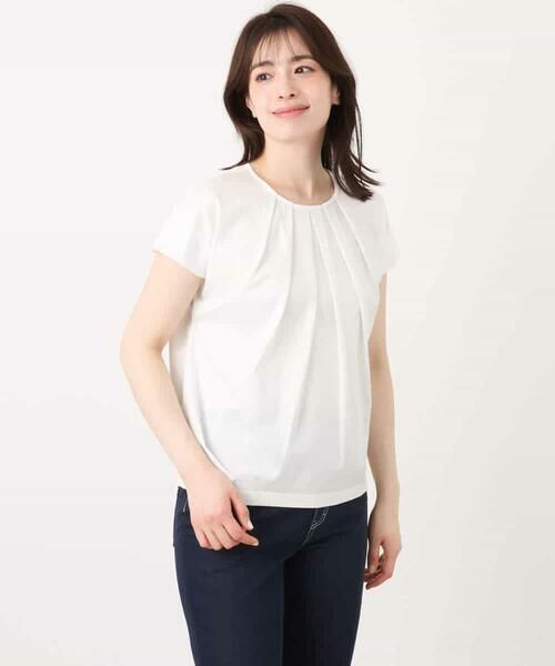 OFUON / オフオン カットソー | コットン天竺カットソー/洗える/WEB限定サイズあり | 詳細27