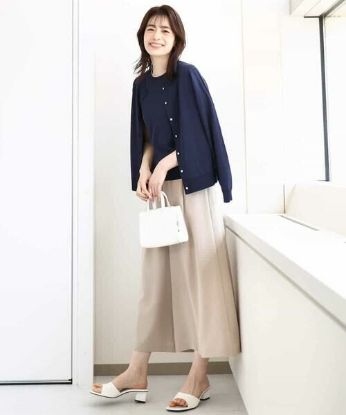 OFUON / オフオン その他パンツ | ウエストタックワイドパンツ/洗える | 詳細13