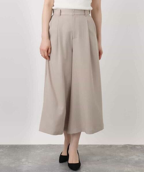 OFUON / オフオン その他パンツ | ウエストタックワイドパンツ/洗える | 詳細21