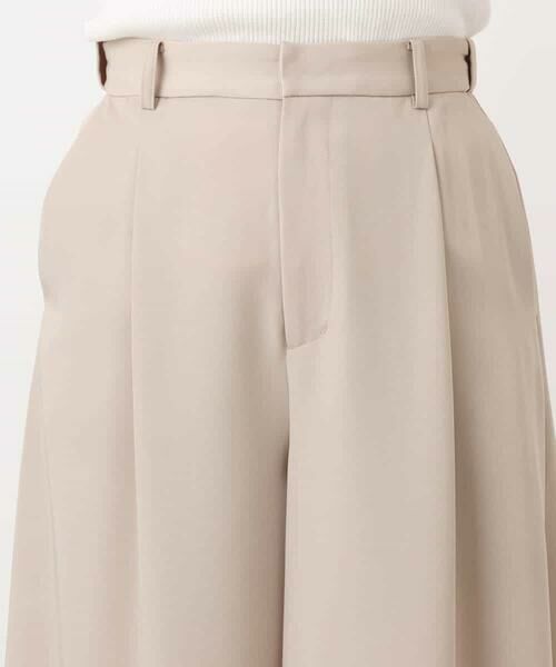 OFUON / オフオン その他パンツ | ウエストタックワイドパンツ/洗える | 詳細24