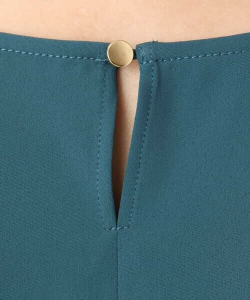 OFUON / オフオン シャツ・ブラウス | タックデザインジョーゼットブラウス/UVカット/接触冷感/洗える | 詳細18