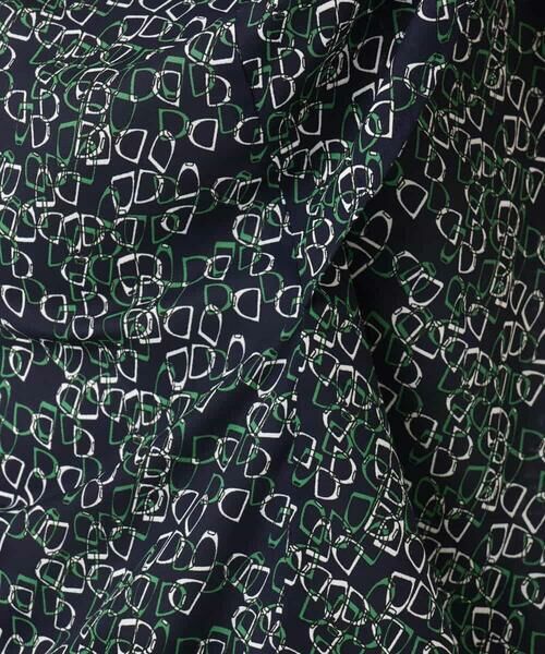 OFUON / オフオン シャツ・ブラウス | チェーンプリントブラウス/洗える | 詳細18