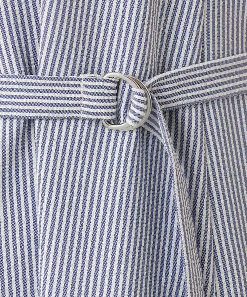 OFUON / オフオン ロング・マキシ丈ワンピース | キーネックデザインワンピース/洗える | 詳細6