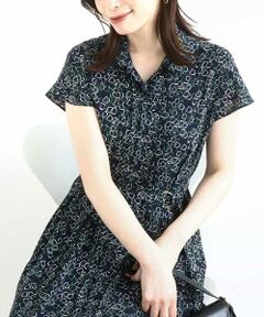 OFUON / オフオン ロング・マキシ丈ワンピース | チェーンプリントワンピース/洗える