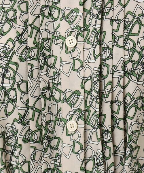 OFUON / オフオン ロング・マキシ丈ワンピース | チェーンプリントワンピース/洗える | 詳細17