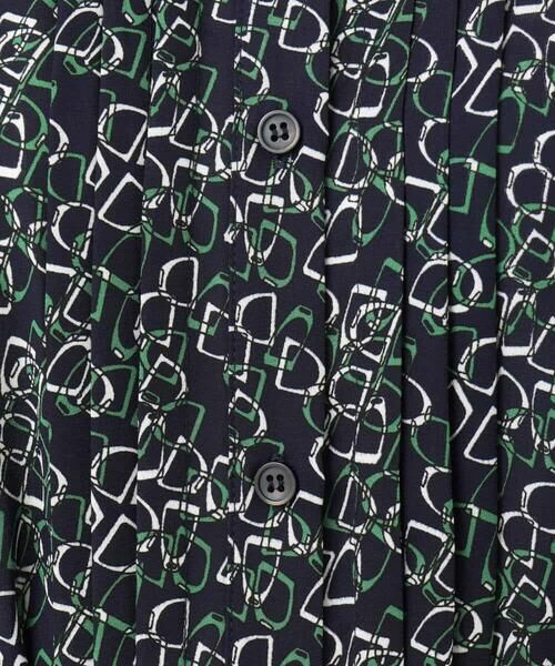 OFUON / オフオン ロング・マキシ丈ワンピース | チェーンプリントワンピース/洗える | 詳細19