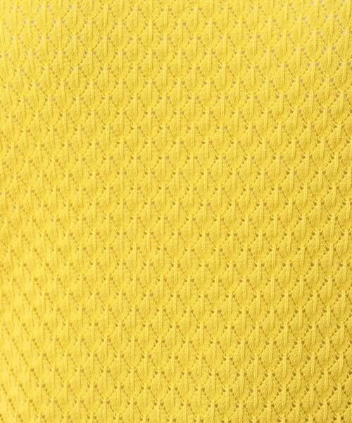 OFUON / オフオン ニット・セーター | レーシー編み半袖ニット/洗える/WEB限定サイズあり | 詳細25