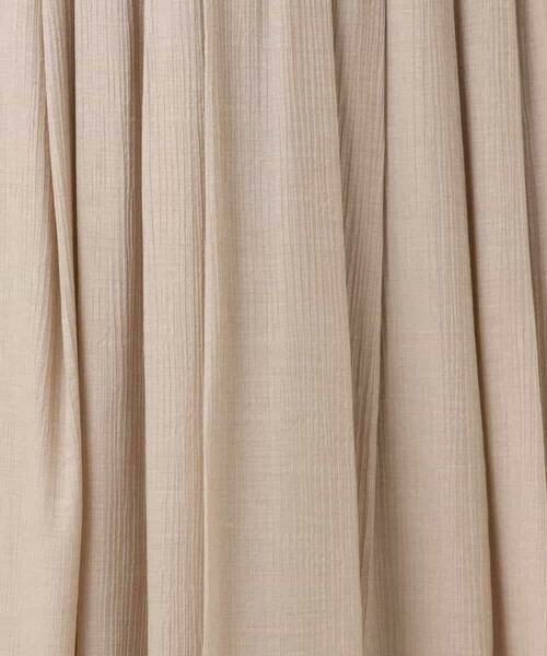 OFUON / オフオン ロング・マキシ丈スカート | 楊柳ラメタックギャザースカート/洗える | 詳細21