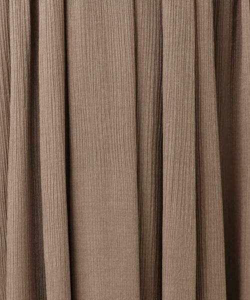 OFUON / オフオン ロング・マキシ丈スカート | 楊柳ラメタックギャザースカート/洗える | 詳細23