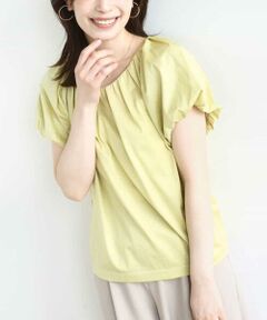 OFUON / オフオン カットソー | バルーンスリーブカットソー/接触冷感/洗える