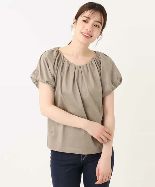 OFUON / オフオン カットソー | バルーンスリーブカットソー/接触冷感/洗える | 詳細11