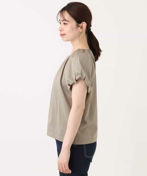 OFUON / オフオン カットソー | バルーンスリーブカットソー/接触冷感/洗える | 詳細12