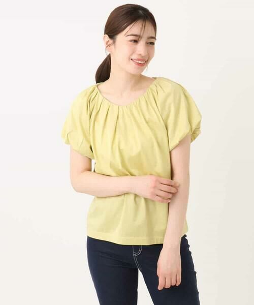 OFUON / オフオン カットソー | バルーンスリーブカットソー/接触冷感/洗える | 詳細18
