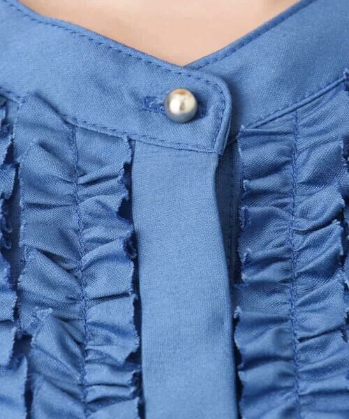 OFUON / オフオン シャツ・ブラウス | フロントフリルディティールブラウス/洗える/WEB限定 | 詳細21