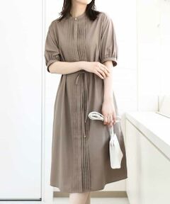 OFUON / オフオン ロング・マキシ丈ワンピース | ピンタック2wayワンピース/洗える/WEB限定サイズあり