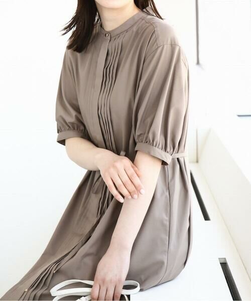 OFUON / オフオン ロング・マキシ丈ワンピース | ピンタック2wayワンピース/洗える/WEB限定サイズあり | 詳細1