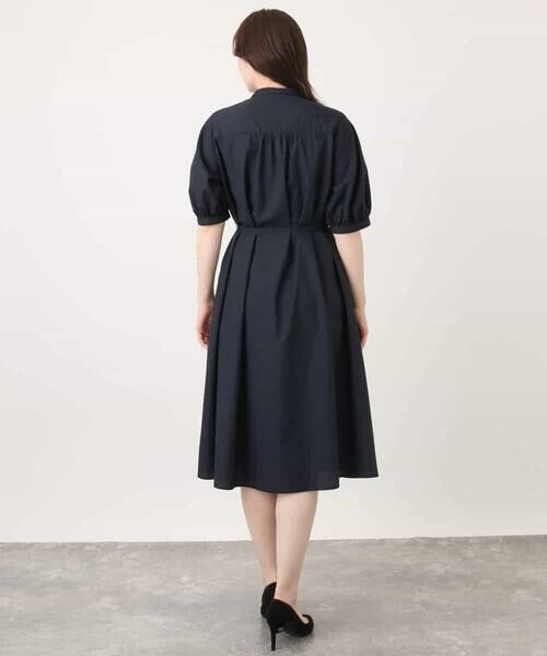 OFUON / オフオン ロング・マキシ丈ワンピース | ピンタック2wayワンピース/洗える/WEB限定サイズあり | 詳細13