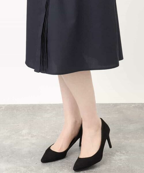 OFUON / オフオン ロング・マキシ丈ワンピース | ピンタック2wayワンピース/洗える/WEB限定サイズあり | 詳細18