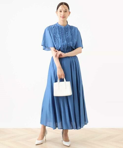 OFUON / オフオン ロング・マキシ丈スカート | シルキーローンフレアースカート/洗える/WEB限定 | 詳細13