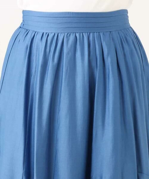 OFUON / オフオン ロング・マキシ丈スカート | シルキーローンフレアースカート/洗える/WEB限定 | 詳細5