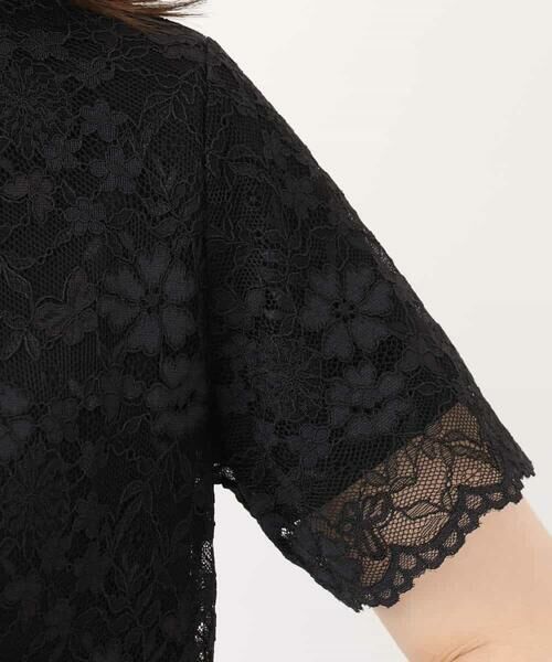OFUON / オフオン カットソー | スカラップレースTシャツ/接触冷感/洗える/WEB限定サイズあり | 詳細16
