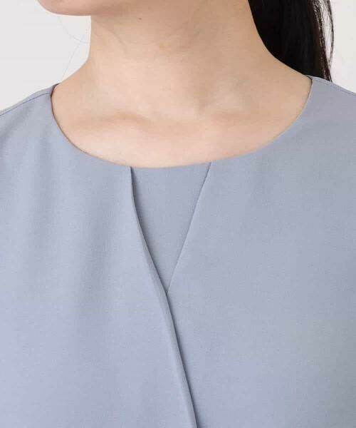 OFUON / オフオン シャツ・ブラウス | カシュクールデザインブラウス/接触冷感/速乾/洗える/WEB限定サイズあり | 詳細16