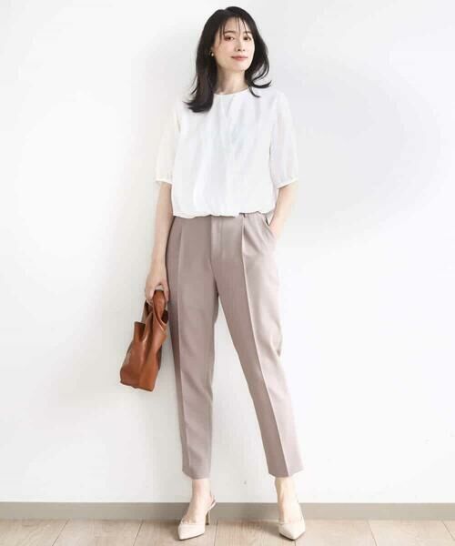 OFUON / オフオン シャツ・ブラウス | カシュクールデザインブラウス/接触冷感/速乾/洗える/WEB限定サイズあり | 詳細4