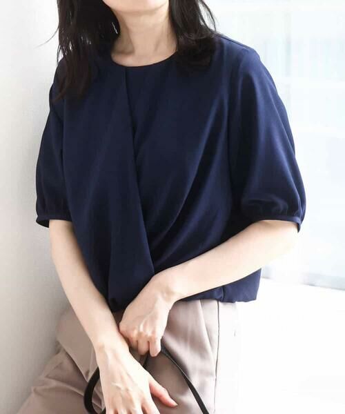 OFUON / オフオン シャツ・ブラウス | カシュクールデザインブラウス/接触冷感/速乾/洗える/WEB限定サイズあり | 詳細5