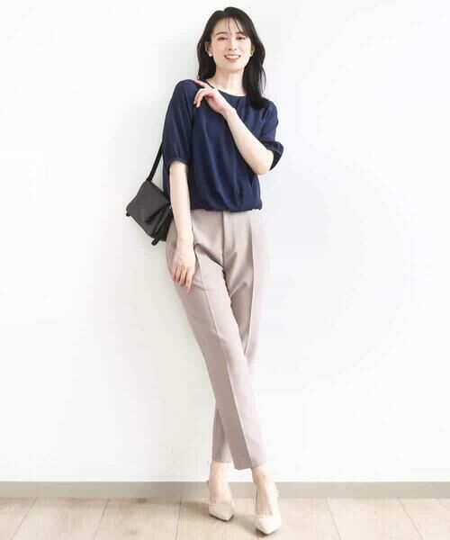 OFUON / オフオン シャツ・ブラウス | カシュクールデザインブラウス/接触冷感/速乾/洗える/WEB限定サイズあり | 詳細6