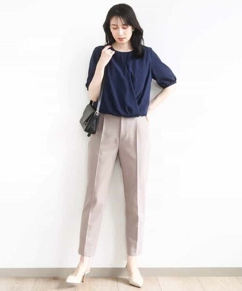 OFUON / オフオン シャツ・ブラウス | カシュクールデザインブラウス/接触冷感/速乾/洗える/WEB限定サイズあり | 詳細7