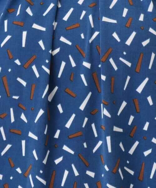 OFUON / オフオン シャツ・ブラウス | 総柄フレアースリーブブラウス/洗える/WEB限定サイズあり | 詳細1