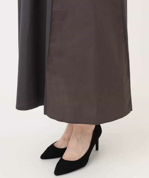 OFUON / オフオン ロング・マキシ丈ワンピース | ラッフルスリーブコットンワンピース/洗える/WEB限定 | 詳細1