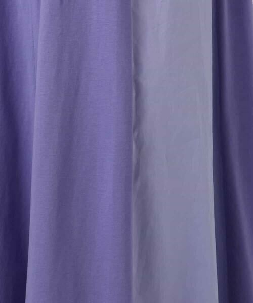 OFUON / オフオン ロング・マキシ丈ワンピース | ラッフルスリーブコットンワンピース/洗える/WEB限定 | 詳細4