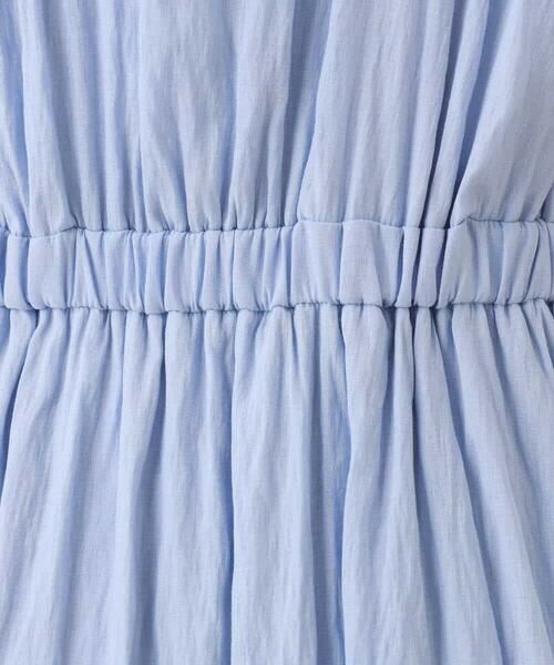 OFUON / オフオン ロング・マキシ丈ワンピース | 衿付きウエスト切り替えワンピース/洗える/WEB限定 | 詳細15