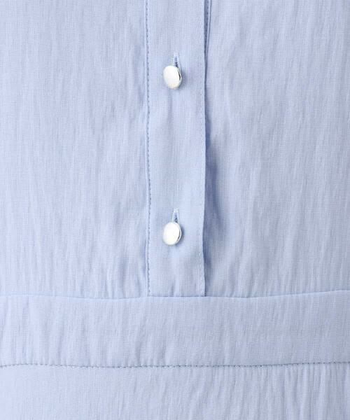 OFUON / オフオン ロング・マキシ丈ワンピース | 衿付きウエスト切り替えワンピース/洗える/WEB限定 | 詳細19