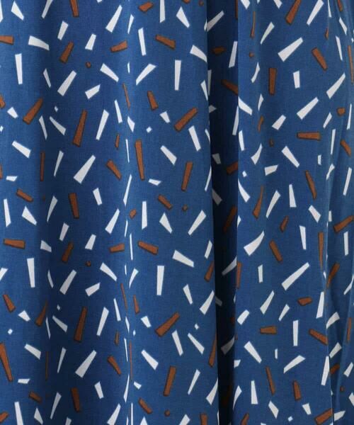 OFUON / オフオン ロング・マキシ丈ワンピース | 総柄ウエスト切り替えワンピース/洗える/WEB限定サイズあり | 詳細19