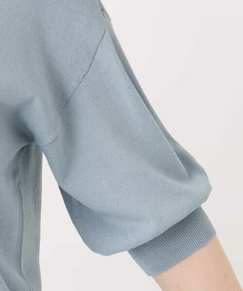 OFUON / オフオン ニット・セーター | ハイゲージVネックニット/UVカット/接触冷感/洗える/WEB限定サイズあり | 詳細26