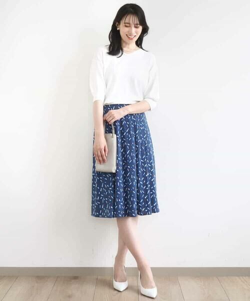 OFUON / オフオン ニット・セーター | ハイゲージVネックニット/UVカット/接触冷感/洗える/WEB限定サイズあり | 詳細6