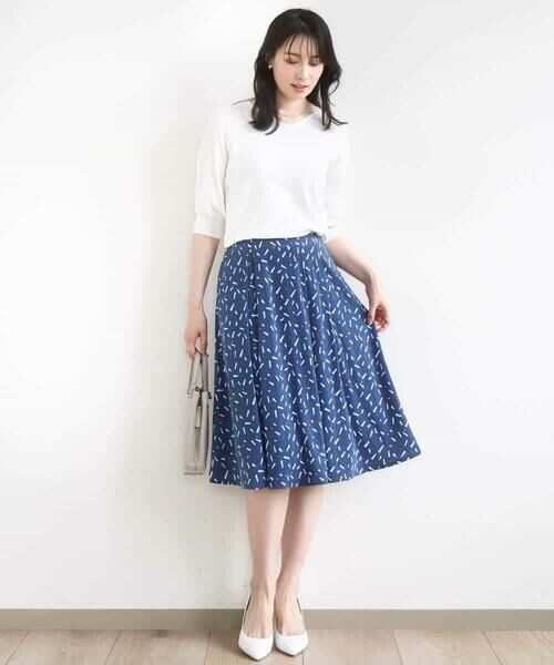 OFUON / オフオン ニット・セーター | ハイゲージVネックニット/UVカット/接触冷感/洗える/WEB限定サイズあり | 詳細7