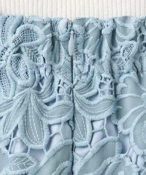 OFUON / オフオン ロング・マキシ丈スカート | フラワーレースタイトスカート/洗える | 詳細15