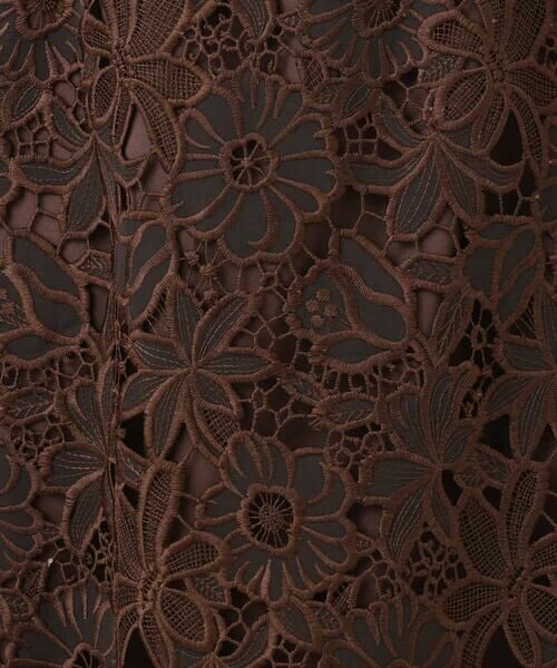 OFUON / オフオン ロング・マキシ丈スカート | フラワーレースタイトスカート/洗える | 詳細20