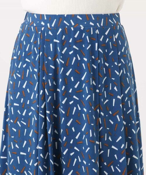 OFUON / オフオン ミニ・ひざ丈スカート | 総柄フレアースカート/洗える/WEB限定サイズあり | 詳細19