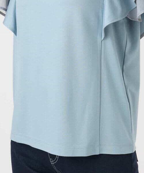 OFUON / オフオン カットソー | ティアードフリルスリーブカットソー/UVカット/接触冷感/洗える/WEB限定サイズあり | 詳細18